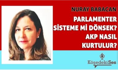 Parlamenter Sisteme Dönüş Tartışması: AKP Nasıl Kurtulur?