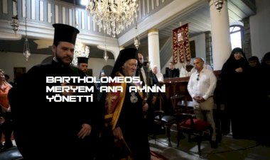 Fener Rum Patriği Bartholomeos, Gökçeada’da Meryem Ana Ayinini Yönetti