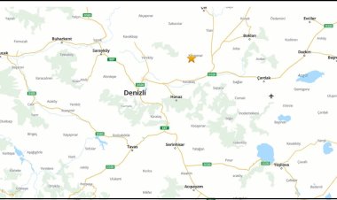 Denizli'de 3.6 Büyüklüğünde Deprem: AFAD Verilerine Göre Depremin Derinliği 7 Km