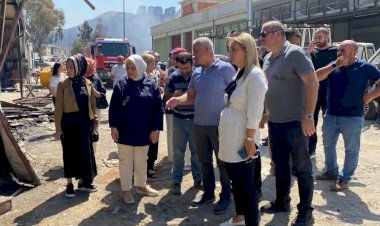 AK Parti'den Orman Yangınları Sonrası Esnaf Ziyareti:  Birlikte Yaralarımızı Saracağız