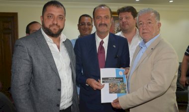MHP'den İESOB Başkanı Yalçın Ata'ya Ziyaret