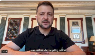 Zelenskyy Calls for Stronger International Support Following Massive Russian Attack on Ukraine