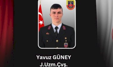 Silvan'dan Gelen Acı Haber: Jandarma Uzman Çavuş Yavuz Güney Şehit Oldu