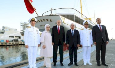 Cumhurbaşkanı Erdoğan, Atatürk’ün Manevi Mirası Savarona Yatını İnceledi