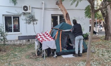 Bostanlı’da Evsiz Çiftin Zorlu Mücadelesi: Çadırda Hayatta Kalma Çabası