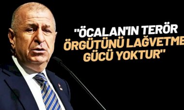 Ümit Özdağ: Öcalan'ın terör örgütünü lağvetme gücü yoktur