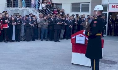 TUSAŞ Saldırısında Şehit Olan Taksi Şoförüne Askeri Tören