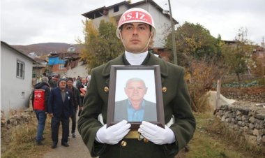 Amasya’da Vefat Eden Kıbrıs Gazisi Dursun Okan Son Yolculuğuna Uğurlandı