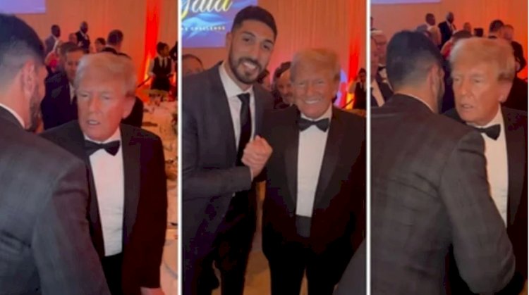 Trump'ın Sürpriz Hamlesi: Enes Kanter'e Ayakta Karşılama!