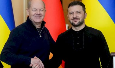 Almanya Başbakanı Scholz'dan Kiev'e Kritik Ziyaret: Uzun Menzilli Füze ve NATO Tartışmaları