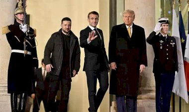 Paris’te Kritik Buluşma: Macron, Zelenskiy ve Trump Rusya-Ukrayna Savaşını Masaya Yatırdı