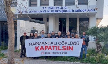 Çiğli Halkı Harmandalı Çöplüğünün Kapatılması İçin Mücadele Ediyor