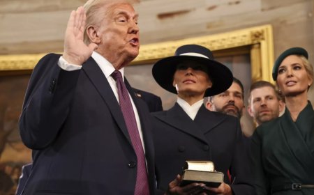 Donald Trump, ABD Başkanı Olarak Görevine Resmen Başladı