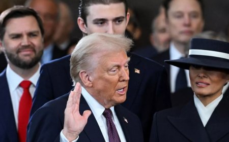 Trump, Abraham Lincoln'ün İncil'i ile Yemin Etti