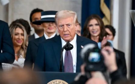 Trump, ABD'nin 47. Başkanı Olarak Yemin Etti: Amerika'nın Gerileyişi Sona Ermiştir
