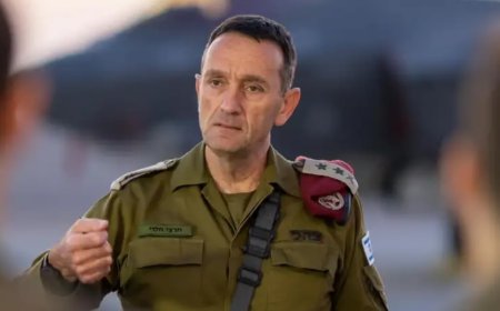 İsrail Genelkurmay Başkanı Herzi Halevi İstifa Etti