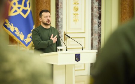 President Zelensky Awards Mykolaiv Residents with State Honors on Unity Day
