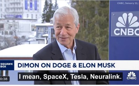 Jamie Dimon Praises Elon Musk: He’s Our Einstein, Rationally Checking Government Efficiency