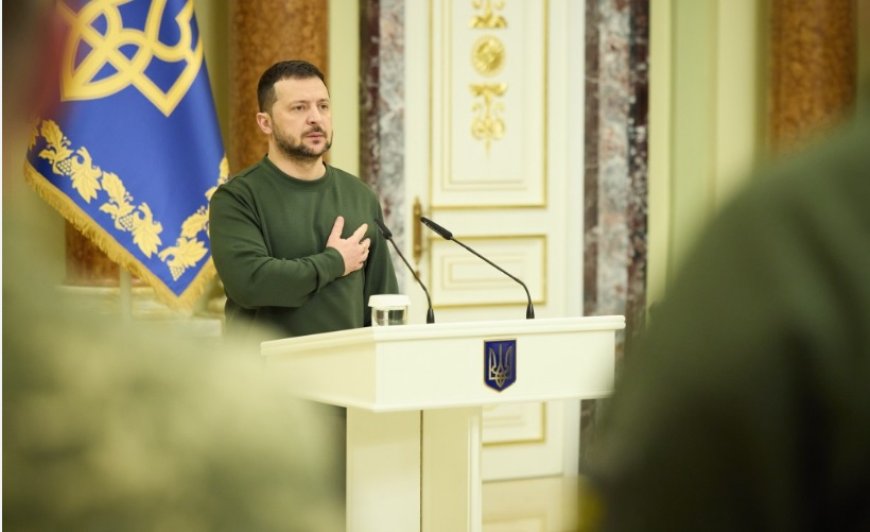 President Zelensky Awards Mykolaiv Residents with State Honors on Unity Day
