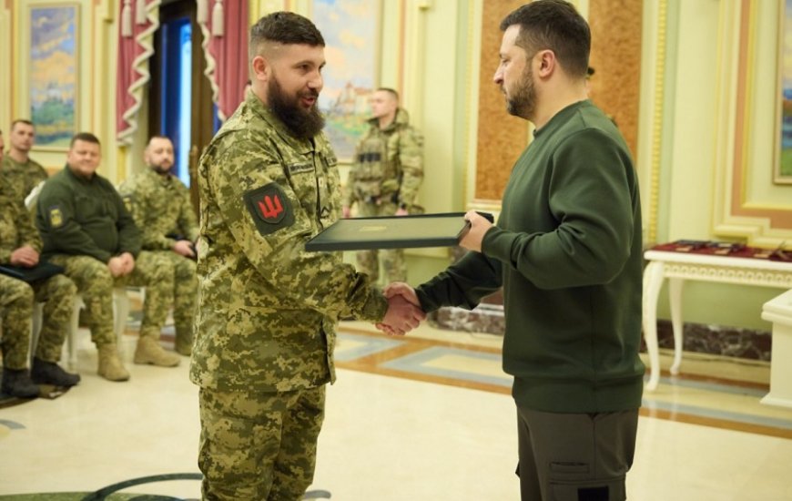 President Zelensky Honors Defenders of Ukraine's Sovereignty on Unity Day