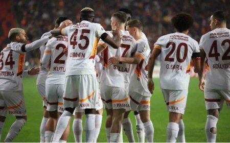 Aslan Antep'te Kükredi: Galatasaray, Deplasmanda Gaziantep FK'ya Karşı Kazandı