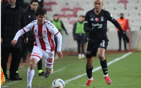 Beşiktaş, Sivas Deplasmanında Üç Puanı İki Golle Aldı