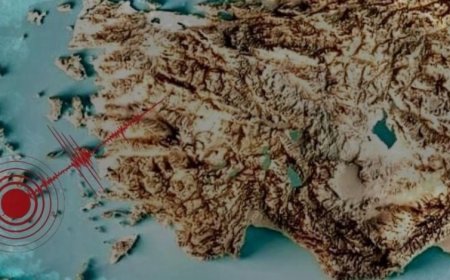 Ege Denizi'nde 5,2 Büyüklüğünde Deprem! İzmir, Aydın ve Muğla'da Hissedildi