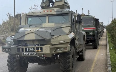 Suriye, Rusya'nın Askeri Konvoyunun Tartus'a Girmesine İzin Vermedi