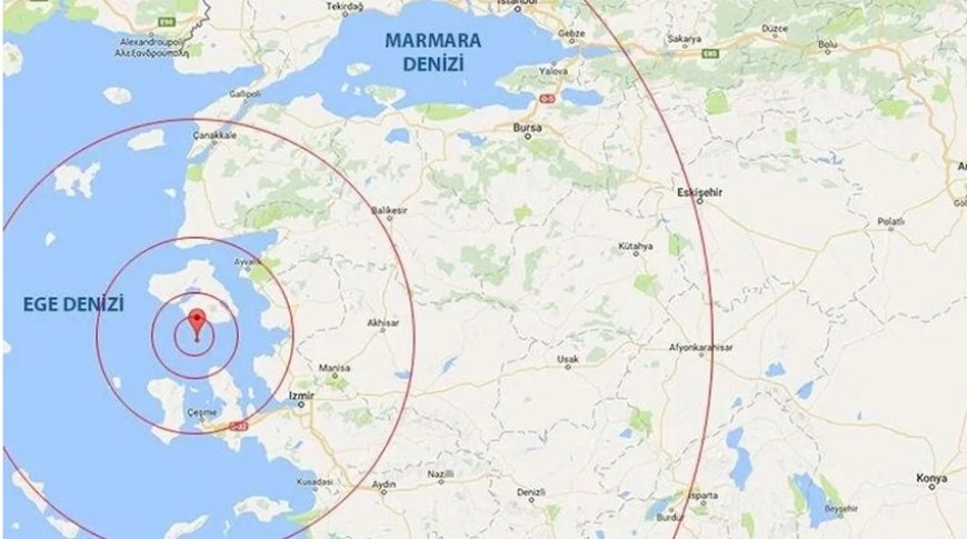 Deprem Üstüne Deprem! Ege Denizi'nde Art Arda Sarsıntılar