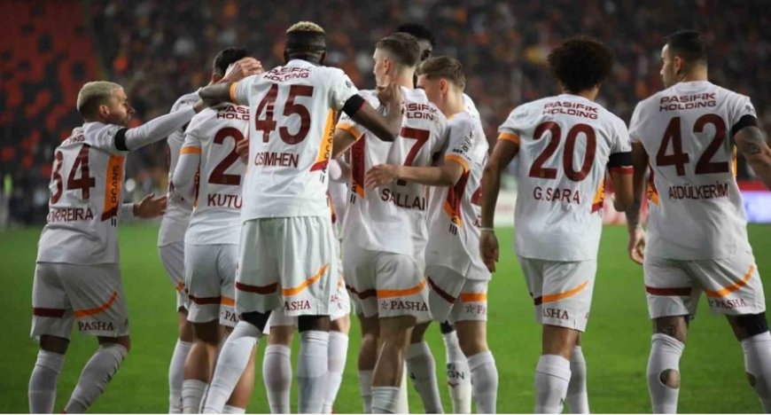 Aslan Antep'te Kükredi: Galatasaray, Deplasmanda Gaziantep FK'ya Karşı Kazandı