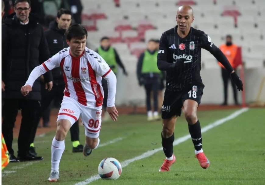 Beşiktaş, Sivas Deplasmanında Üç Puanı İki Golle Aldı
