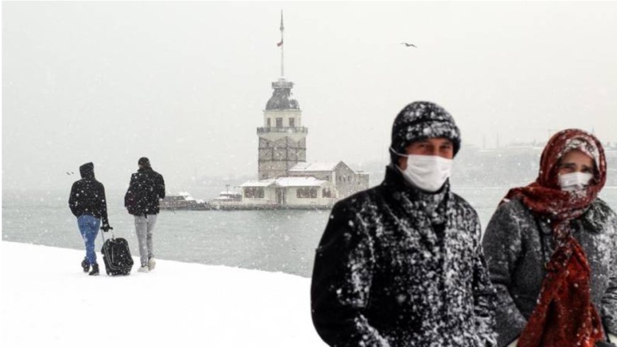 İstanbul Kar Alarmında: Tüm Şehir Etkilendi, Trafik ve Eğitim Durdu