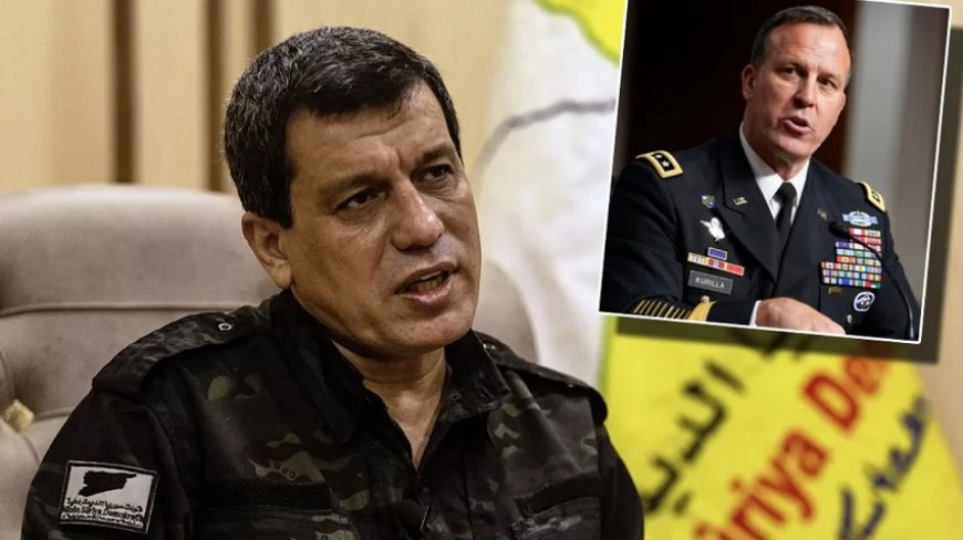 Mazlum Abdi, Şam Ziyareti Öncesinde CENTCOM Komutanı ile Görüştü