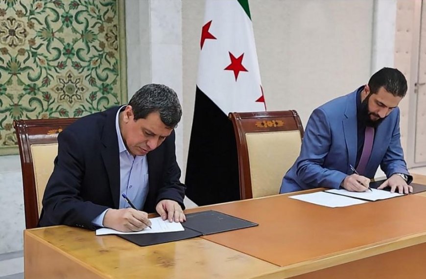 SDG ile Şam Arasındaki Anlaşmanın Kritik Unsurları