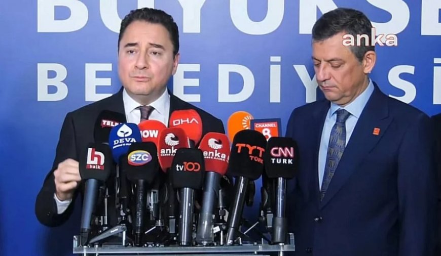 Özel ve Babacan’dan ortak açıklama: Milletimiz demokrasiye sahip çıkmak için meydanlarda