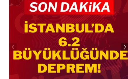 İstanbul’da 6.2 Şiddetinde Deprem: Sokaklara Dökülen Vatandaşlar ve Uzmanlardan Kritik Uyarılar