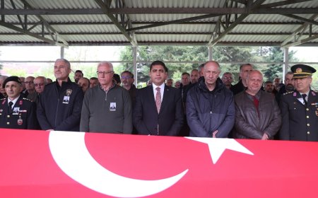 Kıbrıs Gazisi Fuat Özcan, son yolculuğuna uğurlandı