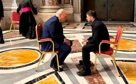 Trump ve Zelenskiy’nin Papa’nın Cenazesinde Yaptığı Görüşme Barış Umutlarını Artırdı