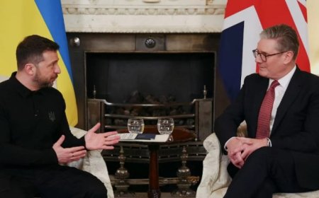 Ukrayna ve İngiltere Liderleri Güvenlik Garantileri Üzerine Yoğunlaştı