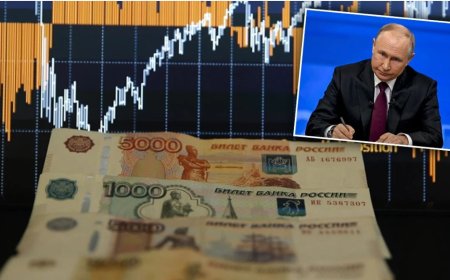 Putin'in Ekonomi Motoru Yavaşlıyor: Rusya Durgunlukla Karşı Karşıya