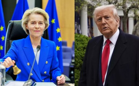 Von der Leyen ve Trump Ticaret Anlaşması İçin Buluşacak