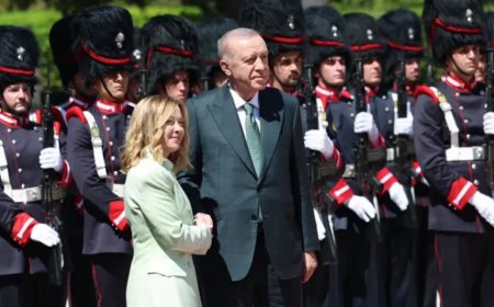 Erdoğan ve Meloni Roma’da buluştu: Türkiye-İtalya stratejik ortaklığı genişliyor