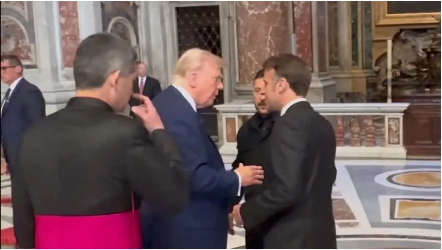 Trump’tan Şok Hamle: Macron’u Kovdu, Zelenskiy ile Baş Başa Görüştü