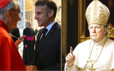 Trump ile Macron Vatikan’da karşı karşıya: Papalık için küresel yarış