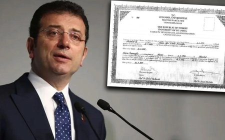 İmamoğlu’nun Diploması Üniversite Kayıtlarından da Silindi