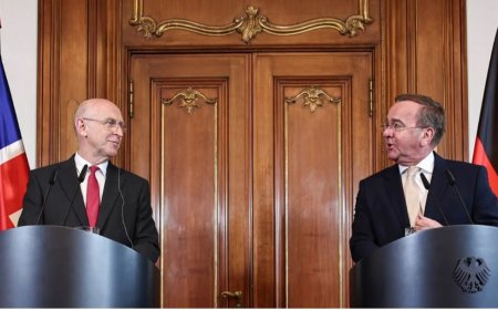 Berlin’de Kritik Buluşma: Almanya ve İngiltere’den Ukrayna’ya Daha Fazla Destek Mesajı
