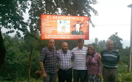 104 Yıllık Vasiyet Yerine Getirildi: Şehit Dedeye Vefa, Torundan Geldi