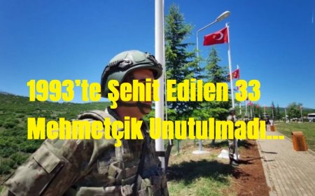 Bingöl'de 33 Şehit Törenle Anıldı: Bu Kutsal Emanete Sahip Çıkacağız