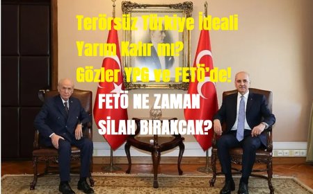 Terörsüz Türkiye İdeali Yarım Kalır mı? Gözler YPG ve FETÖ’de! FETÖ Ne Zaman Silah Bırakacak?