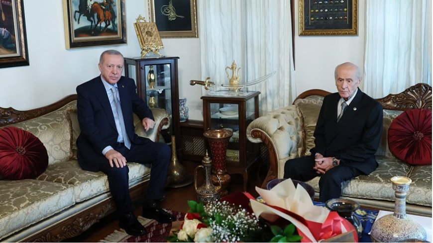 Erdoğan’dan Bahçeli’ye ev ziyareti: İkinci buluşma gerçekleşti